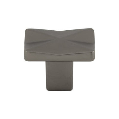 Top Knobs Quilted Knob 1 1/4" in Ash Gray