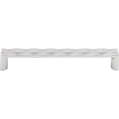 Top Knobs Quilted Pull 6 5/16" c-c in Polished Chrome