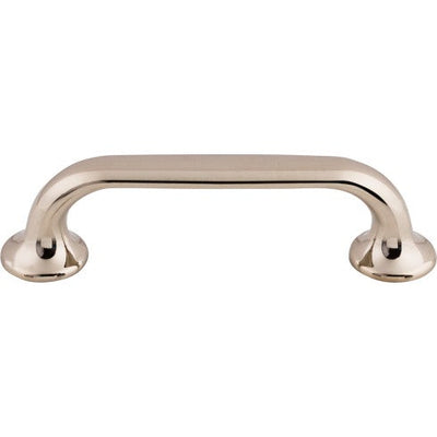 Top Knobs Oculus Oval Pull 3 3/4" c-c in Polished Nickel