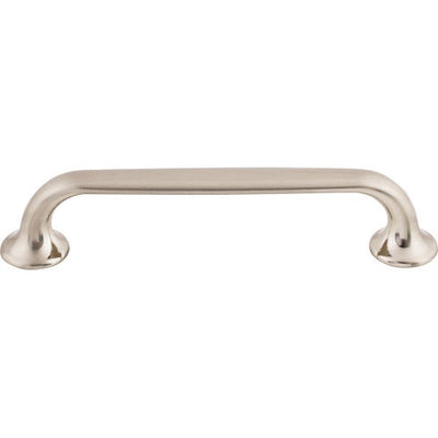 Top Knobs Oculus Oval Pull 5 1/16" c-c in Brushed Satin Nickel