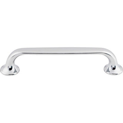 Top Knobs Oculus Oval Pull 5 1/16" c-c in Polished Chrome
