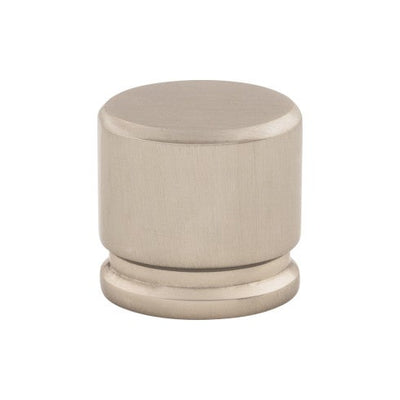 Top Knobs Oval Knob 1 1/8" in Brushed Satin Nickel