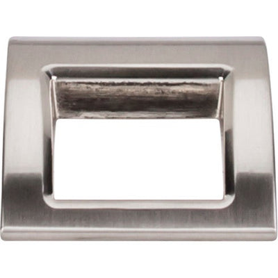 Top Knobs Tango Finger Pull 1 1/2" in Brushed Satin Nickel