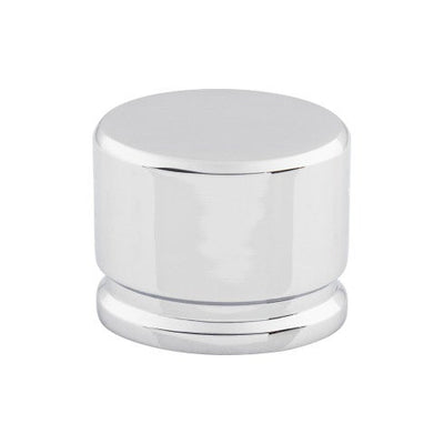 Top Knobs Oval Knob 1 3/8" in Polished Chrome