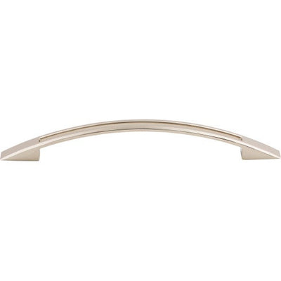 Top Knobs Tango Cut Out Pull 6 5/16" c-c in Polished Nickel
