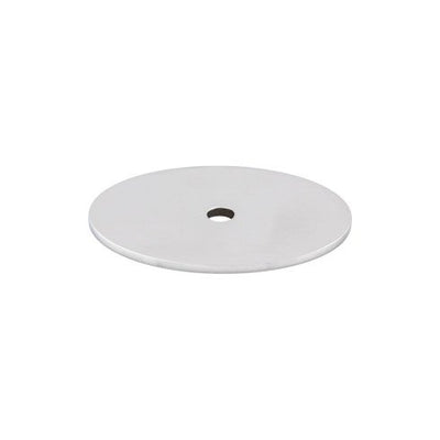 Top Knobs Oval Backplate 1 3/4" in Polished Chrome