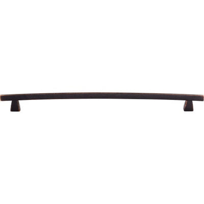 Top Knobs Arched Pull 12" c-c in Tuscan Bronze