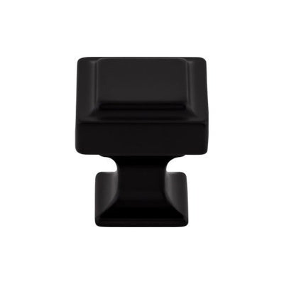 Top Knobs Ascendra Knob 1 1/8" in Flat Black