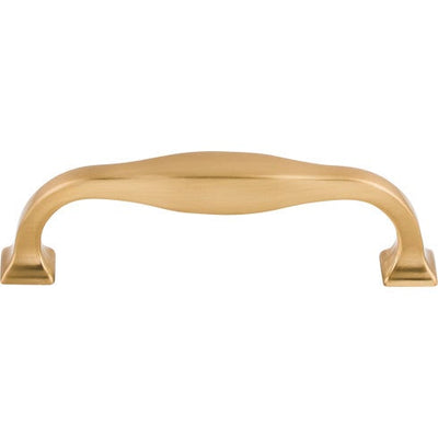 Top Knobs Contour Pull 3 3/4" c-c in Honey Bronze