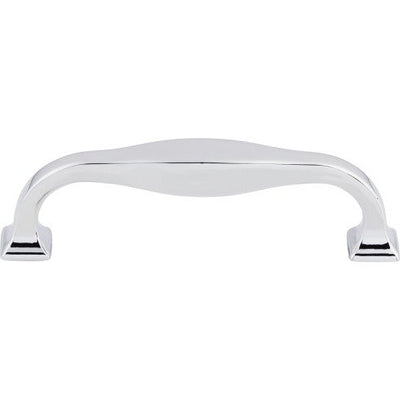 Top Knobs Contour Pull 3 3/4" c-c in Polished Chrome