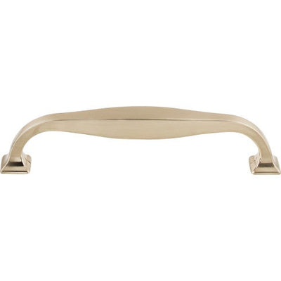 Top Knobs Contour Pull 5 1/16" c-c in Brushed Satin Nickel