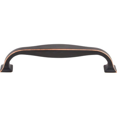 Top Knobs Contour Pull 5 1/16" c-c in Umbrio