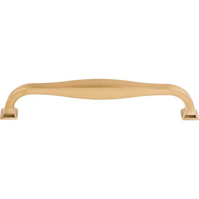 Top Knobs Contour Pull 6 5/16" c-c in Honey Bronze