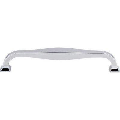 Top Knobs Contour Pull 6 5/16" c-c in Polished Chrome
