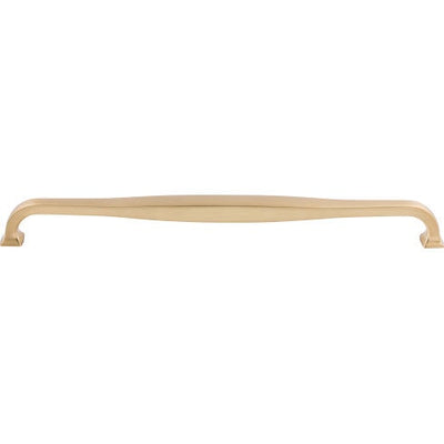 Top Knobs Contour Pull 12" c-c in Honey Bronze