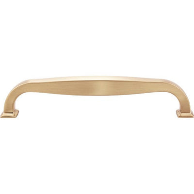 Top Knobs Contour Pull 8" c-c Appliance Pull in Honey Bronze