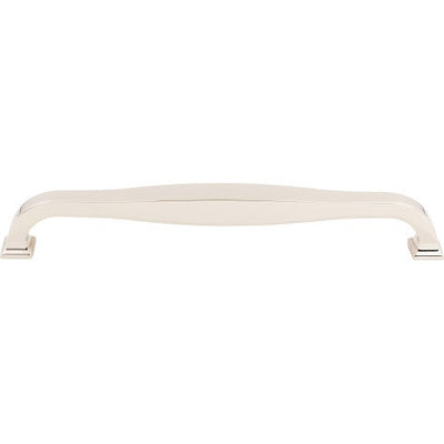 Top Knobs Contour Pull 12" c-c Appliance Pull in Polished Nickel