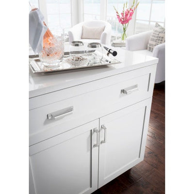 Top Knobs Channing Pull 3" c-c in Brushed Satin Nickel