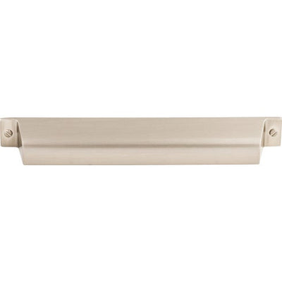 Top Knobs Channing Cup Pull 7" c-c in Brushed Satin Nickel