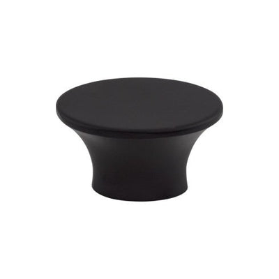 Top Knobs Edgewater Knob 1 1/2" in Flat Black