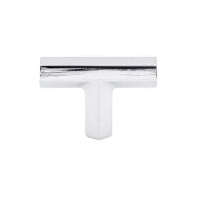Top Knobs Lydia T Shape Knob 1 3/4" in Polished Chrome
