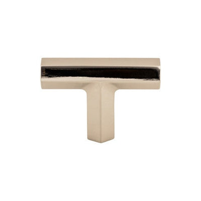 Top Knobs Lydia T Shape Knob 1 3/4" in Polished Nickel