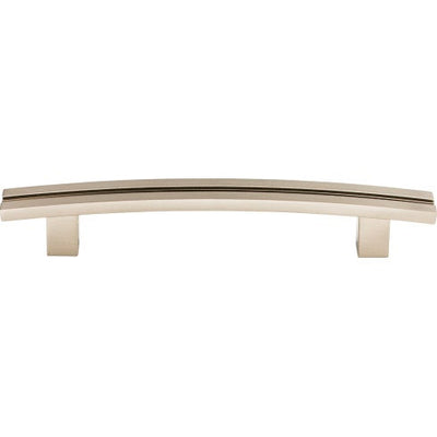 Top Knobs Inset Rail Pull 5" c-c in Brushed Satin Nickel