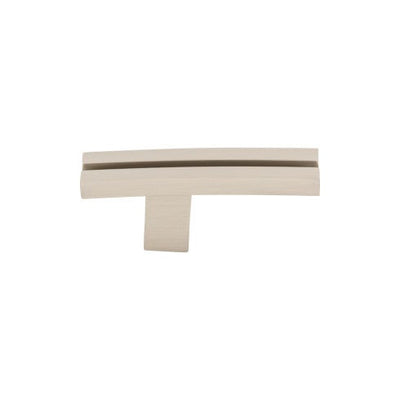 Top Knobs Inset Rail Knob 2 5/8" in Brushed Satin Nickel