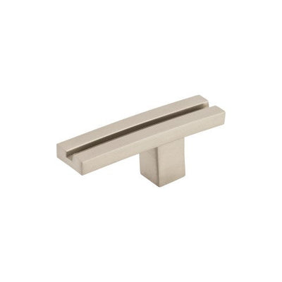 Top Knobs Inset Rail Knob 2 5/8" in Brushed Satin Nickel