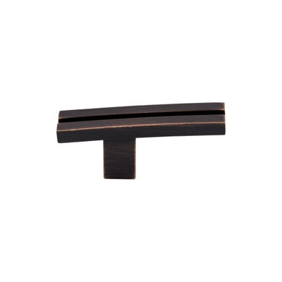 Top Knobs Inset Rail Knob 2 5/8" in Tuscan Bronze