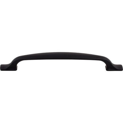 Top Knobs Torbay Pull 6 5/16" c-c in Flat Black