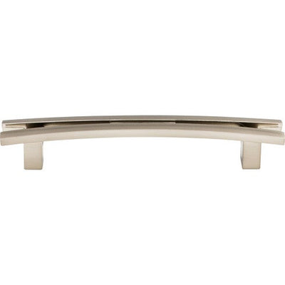 Top Knobs Flared Pull 5" c-c in Brushed Satin Nickel