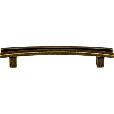 Top Knobs Flared Pull 5" c-c in German Bronze