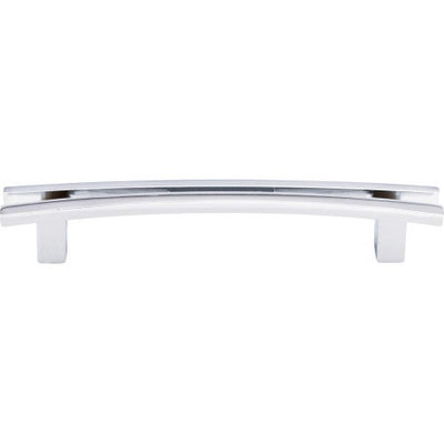 Top Knobs Flared Pull 5" c-c in Polished Chrome