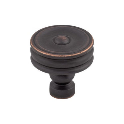 Top Knobs Brixton Ridged Knob 1 1/4" in Umbrio
