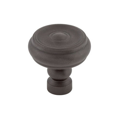 Top Knobs Brixton Button Knob 1 1/4" in Sable