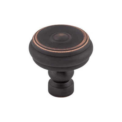 Top Knobs Brixton Button Knob 1 1/4" in Umbrio