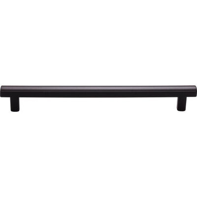 Top Knobs Hillmont Pull 7 9/16" c-c in Flat Black