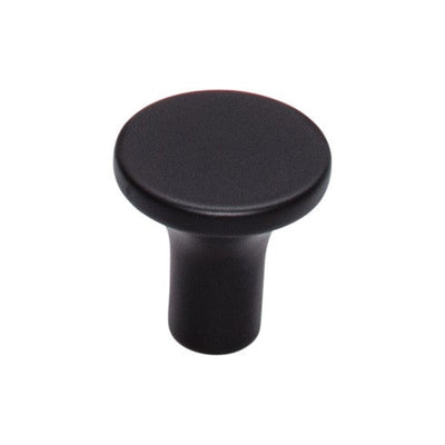 Top Knobs Marion Knob 1" in Flat Black