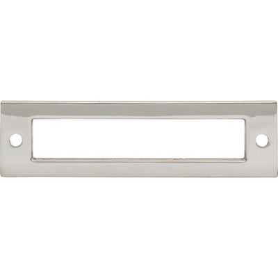 Top Knobs Hollin Backplate 3 3/4" c-c in Polished Nickel