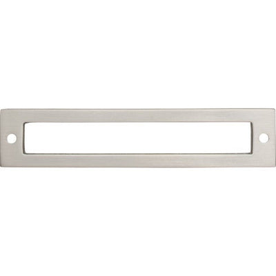 Top Knobs Hollin Backplate 5 1/16" c-c in Brushed Satin Nickel