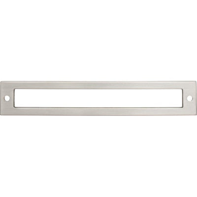 Top Knobs Hollin Backplate 6 5/16" c-c in Brushed Satin Nickel