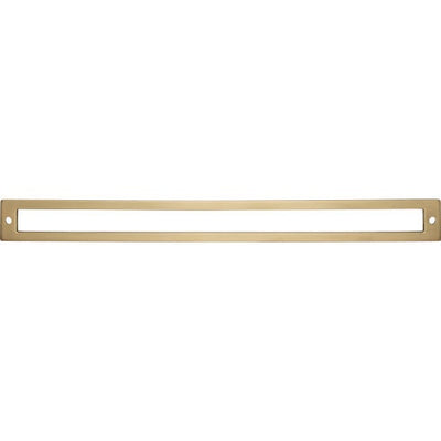 Top Knobs Hollin Backplate 12" c-c in Honey Bronze