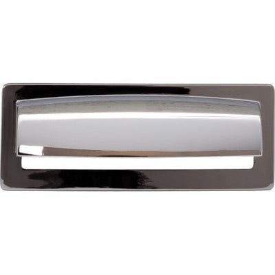 Top Knobs Hollin Cup Pull 3 3/4" c-c in Polished Chrome