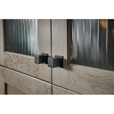 Top Knobs Square Backplate 1" in Brushed Satin Nickel