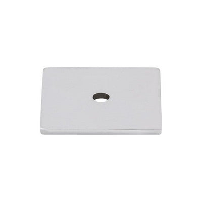Top Knobs Square Backplate 1 1/4" in Polished Chrome