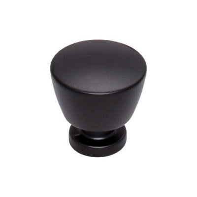 Top Knobs Allendale Knob 1 1/4" in Flat Black