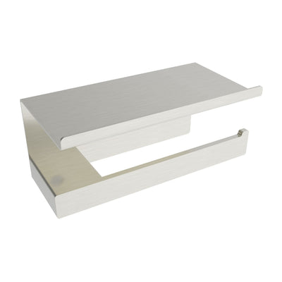 Cinder Toilet Paper Holder With Shelf