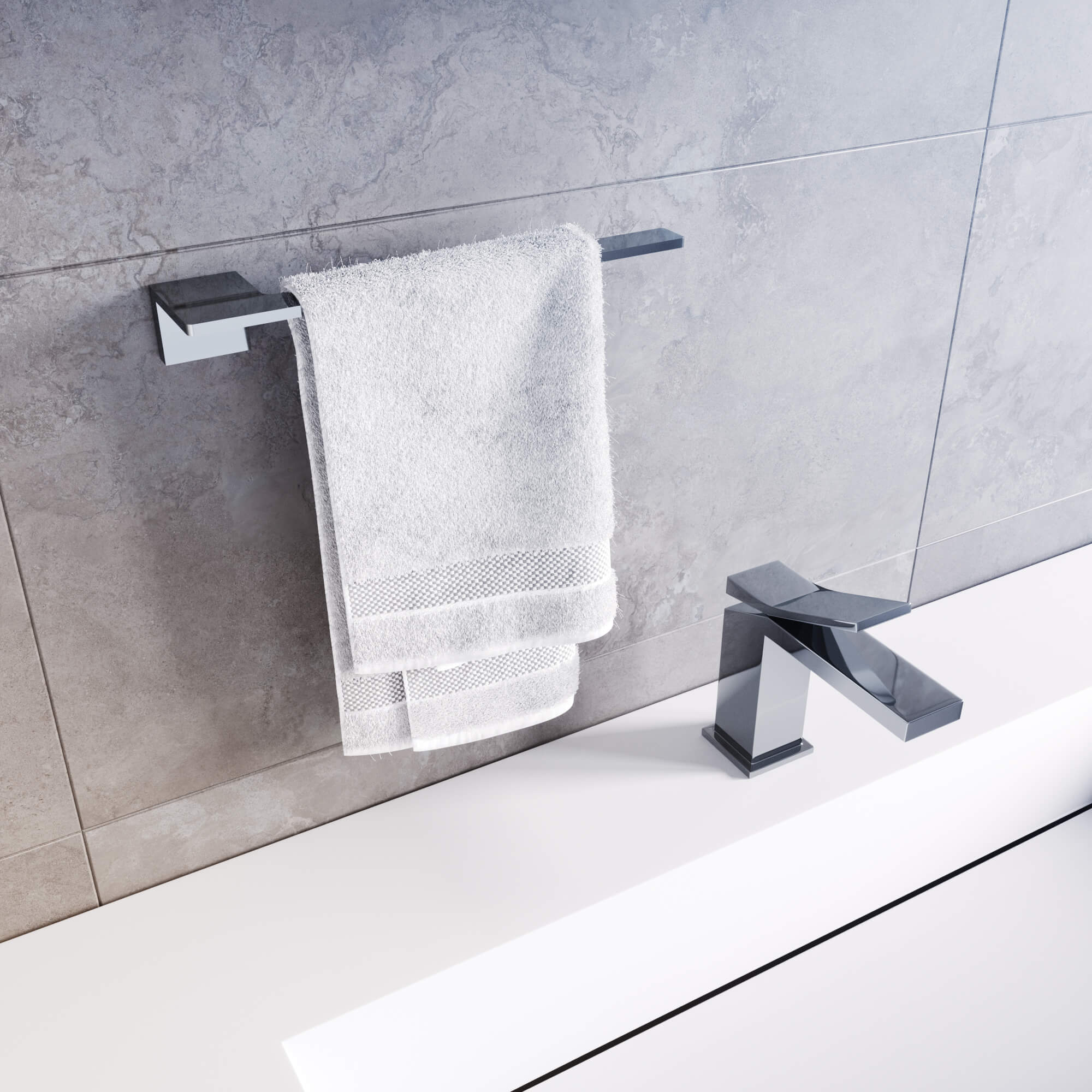 Ash 8" Towel Bar