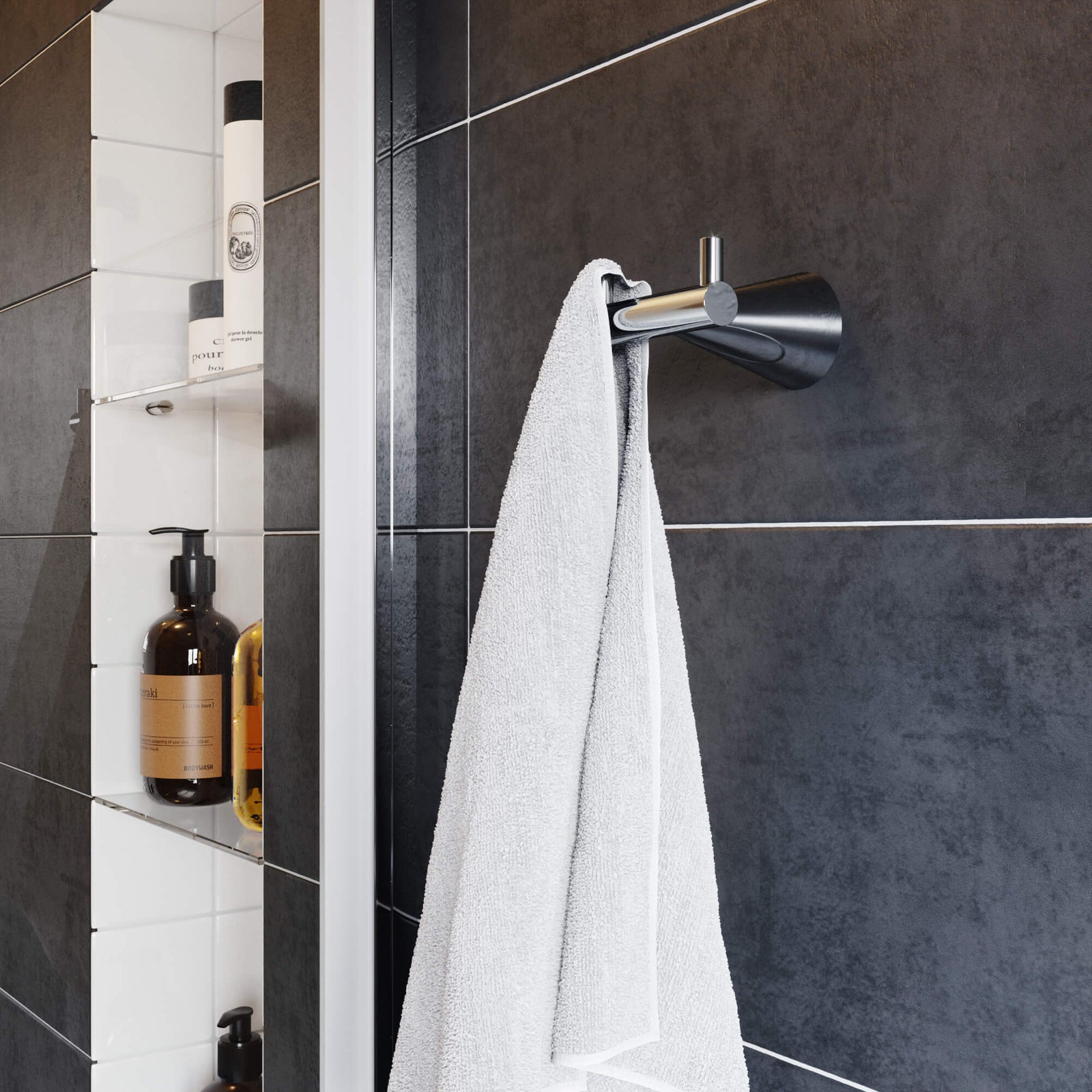 Cone Double Towel Hook